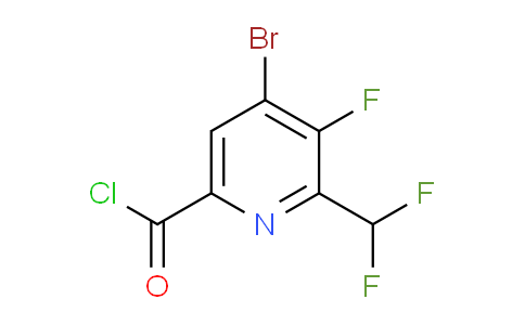 AM126351 | 1806829-65-1 | 4-Bromo-2-(difluoromethyl)-3-fluoropyridine-6-carbonyl chloride