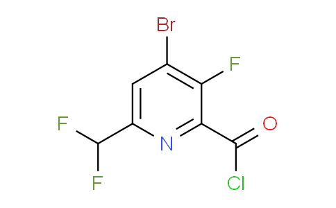 AM126352 | 1806905-34-9 | 4-Bromo-6-(difluoromethyl)-3-fluoropyridine-2-carbonyl chloride