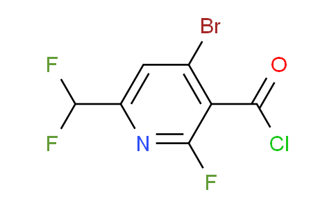 AM126354 | 1804656-48-1 | 4-Bromo-6-(difluoromethyl)-2-fluoropyridine-3-carbonyl chloride