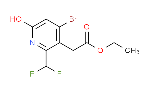 AM126364 | 1806069-30-6 | Ethyl 4-bromo-2-(difluoromethyl)-6-hydroxypyridine-3-acetate