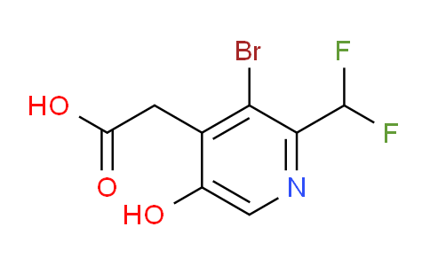 AM126373 | 1804845-22-4 | 3-Bromo-2-(difluoromethyl)-5-hydroxypyridine-4-acetic acid