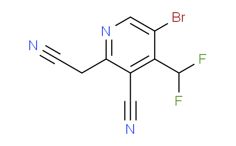 AM126379 | 1805342-28-2 | 5-Bromo-3-cyano-4-(difluoromethyl)pyridine-2-acetonitrile