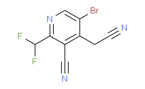 AM126381 | 1806052-51-6 | 5-Bromo-3-cyano-2-(difluoromethyl)pyridine-4-acetonitrile
