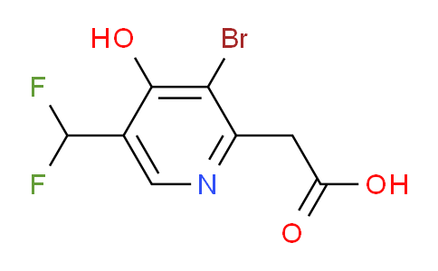 AM126382 | 1804845-36-0 | 3-Bromo-5-(difluoromethyl)-4-hydroxypyridine-2-acetic acid