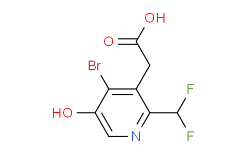 AM126386 | 1805163-25-0 | 4-Bromo-2-(difluoromethyl)-5-hydroxypyridine-3-acetic acid