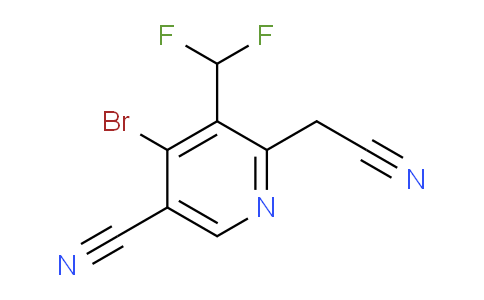 AM126388 | 1806829-03-7 | 4-Bromo-5-cyano-3-(difluoromethyl)pyridine-2-acetonitrile