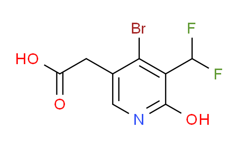 AM126389 | 1806068-56-3 | 4-Bromo-3-(difluoromethyl)-2-hydroxypyridine-5-acetic acid
