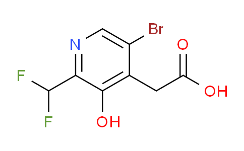 AM126393 | 1806910-58-6 | 5-Bromo-2-(difluoromethyl)-3-hydroxypyridine-4-acetic acid