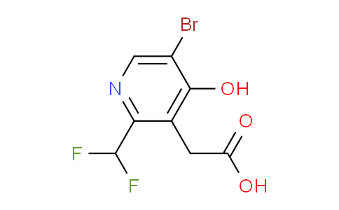AM126394 | 1805349-55-6 | 5-Bromo-2-(difluoromethyl)-4-hydroxypyridine-3-acetic acid