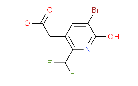 AM126395 | 1806868-21-2 | 3-Bromo-6-(difluoromethyl)-2-hydroxypyridine-5-acetic acid