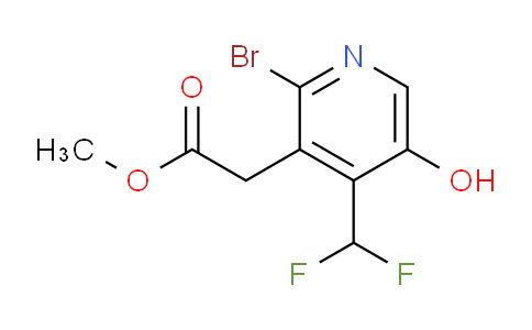 AM126402 | 1804845-78-0 | Methyl 2-bromo-4-(difluoromethyl)-5-hydroxypyridine-3-acetate
