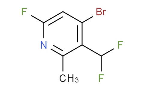 AM126405 | 1806992-92-6 | 4-Bromo-3-(difluoromethyl)-6-fluoro-2-methylpyridine