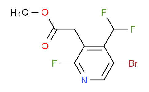 AM126411 | 1805166-54-4 | Methyl 5-bromo-4-(difluoromethyl)-2-fluoropyridine-3-acetate