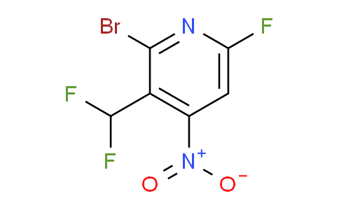 AM126413 | 1805370-98-2 | 2-Bromo-3-(difluoromethyl)-6-fluoro-4-nitropyridine