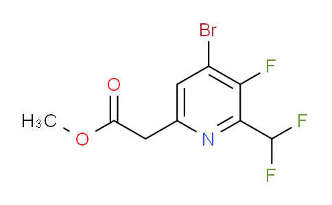 AM126419 | 1804884-54-5 | Methyl 4-bromo-2-(difluoromethyl)-3-fluoropyridine-6-acetate