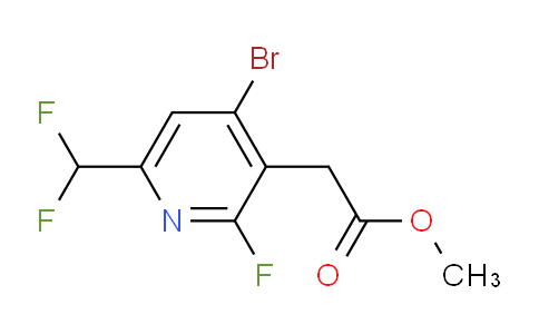 AM126422 | 1805368-99-3 | Methyl 4-bromo-6-(difluoromethyl)-2-fluoropyridine-3-acetate