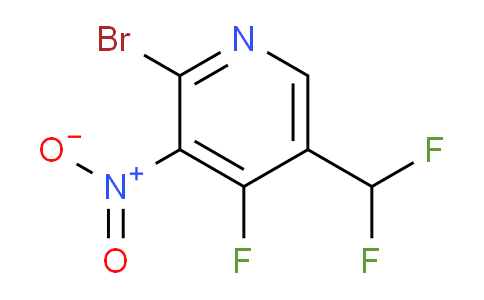 AM126423 | 1806907-63-0 | 2-Bromo-5-(difluoromethyl)-4-fluoro-3-nitropyridine
