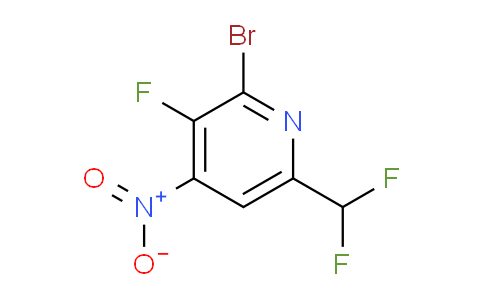 AM126426 | 1805336-92-8 | 2-Bromo-6-(difluoromethyl)-3-fluoro-4-nitropyridine