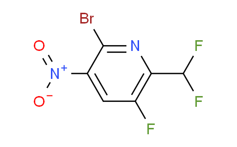 AM126429 | 1804635-26-4 | 2-Bromo-6-(difluoromethyl)-5-fluoro-3-nitropyridine