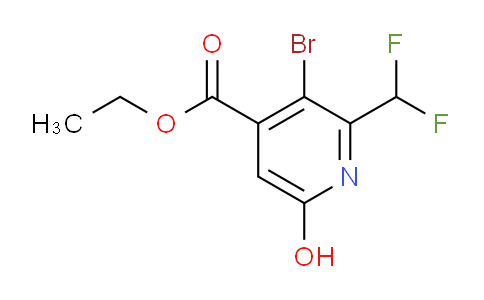 AM126449 | 1806858-62-7 | Ethyl 3-bromo-2-(difluoromethyl)-6-hydroxypyridine-4-carboxylate