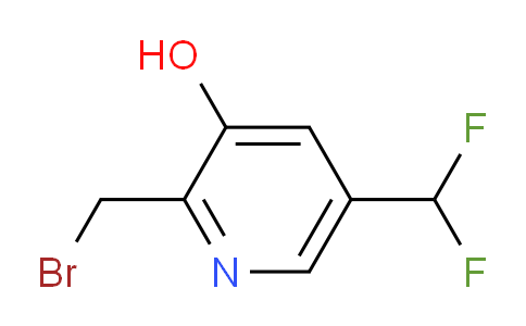 AM12645 | 1804688-29-6 | 2-(Bromomethyl)-5-(difluoromethyl)-3-hydroxypyridine