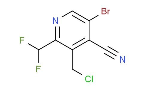 AM126453 | 1804462-02-9 | 5-Bromo-3-(chloromethyl)-4-cyano-2-(difluoromethyl)pyridine