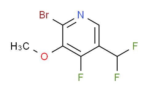 AM126455 | 1806828-89-6 | 2-Bromo-5-(difluoromethyl)-4-fluoro-3-methoxypyridine