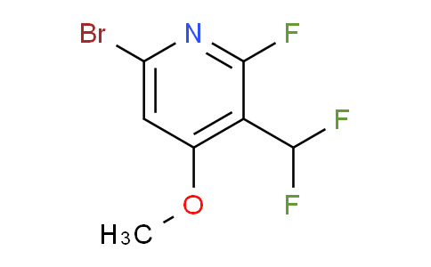 AM126457 | 1805372-67-1 | 6-Bromo-3-(difluoromethyl)-2-fluoro-4-methoxypyridine