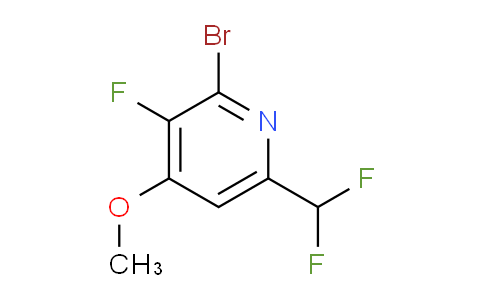 AM126458 | 1804912-32-0 | 2-Bromo-6-(difluoromethyl)-3-fluoro-4-methoxypyridine