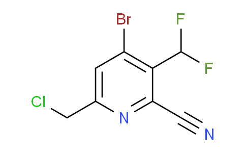 AM126463 | 1806996-41-7 | 4-Bromo-6-(chloromethyl)-2-cyano-3-(difluoromethyl)pyridine
