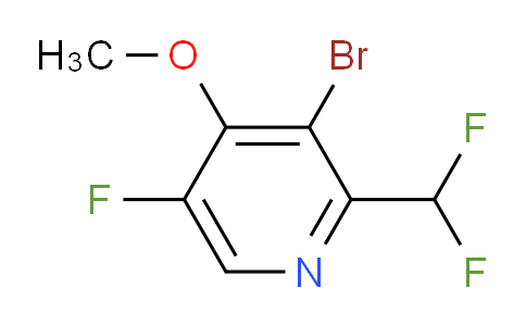 AM126464 | 1804845-70-2 | 3-Bromo-2-(difluoromethyl)-5-fluoro-4-methoxypyridine