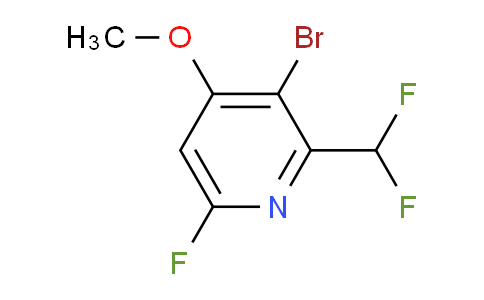 AM126466 | 1804494-02-7 | 3-Bromo-2-(difluoromethyl)-6-fluoro-4-methoxypyridine
