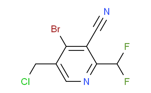 AM126468 | 1805440-76-9 | 4-Bromo-5-(chloromethyl)-3-cyano-2-(difluoromethyl)pyridine