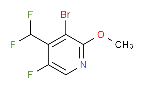 AM126469 | 1806828-94-3 | 3-Bromo-4-(difluoromethyl)-5-fluoro-2-methoxypyridine