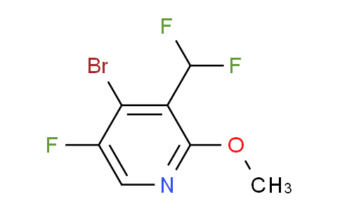 AM126488 | 1805353-35-8 | 4-Bromo-3-(difluoromethyl)-5-fluoro-2-methoxypyridine