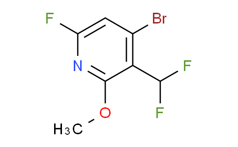 AM126490 | 1806063-78-4 | 4-Bromo-3-(difluoromethyl)-6-fluoro-2-methoxypyridine