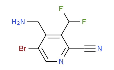AM126491 | 1806047-87-9 | 4-(Aminomethyl)-5-bromo-2-cyano-3-(difluoromethyl)pyridine