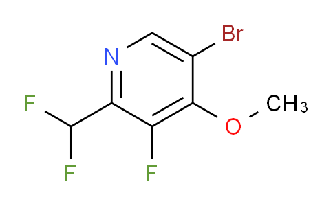 AM126493 | 1805365-54-1 | 5-Bromo-2-(difluoromethyl)-3-fluoro-4-methoxypyridine