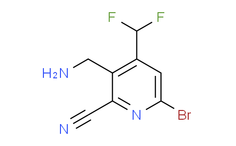 AM126494 | 1806047-97-1 | 3-(Aminomethyl)-6-bromo-2-cyano-4-(difluoromethyl)pyridine