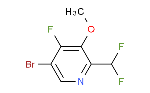 AM126495 | 1804494-30-1 | 5-Bromo-2-(difluoromethyl)-4-fluoro-3-methoxypyridine