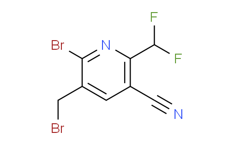 AM126497 | 1805369-82-7 | 2-Bromo-3-(bromomethyl)-5-cyano-6-(difluoromethyl)pyridine