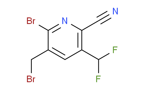 AM126499 | 1805345-18-9 | 2-Bromo-3-(bromomethyl)-6-cyano-5-(difluoromethyl)pyridine