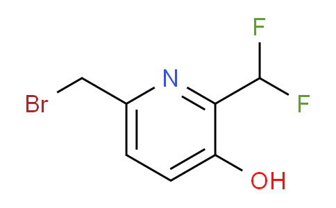 AM12650 | 1805273-46-4 | 6-(Bromomethyl)-2-(difluoromethyl)-3-hydroxypyridine