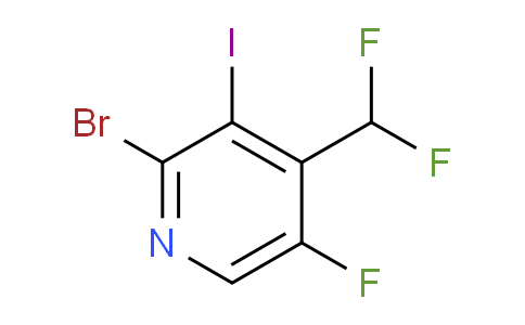 AM126507 | 1805393-36-5 | 2-Bromo-4-(difluoromethyl)-5-fluoro-3-iodopyridine