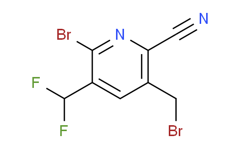 AM126508 | 1806827-92-8 | 2-Bromo-5-(bromomethyl)-6-cyano-3-(difluoromethyl)pyridine