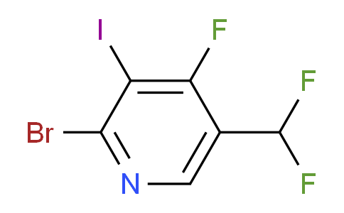 AM126512 | 1805393-54-7 | 2-Bromo-5-(difluoromethyl)-4-fluoro-3-iodopyridine