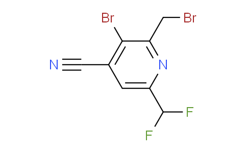 AM126513 | 1804461-64-0 | 3-Bromo-2-(bromomethyl)-4-cyano-6-(difluoromethyl)pyridine