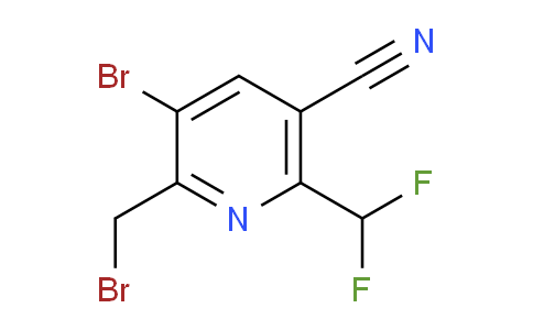 AM126515 | 1805385-65-2 | 3-Bromo-2-(bromomethyl)-5-cyano-6-(difluoromethyl)pyridine