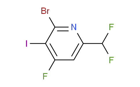 AM126516 | 1806828-53-4 | 2-Bromo-6-(difluoromethyl)-4-fluoro-3-iodopyridine