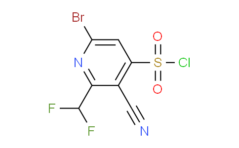 AM126526 | 1806827-34-8 | 6-Bromo-3-cyano-2-(difluoromethyl)pyridine-4-sulfonyl chloride